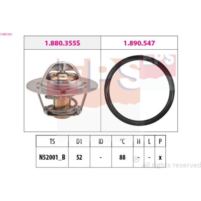 EPS Thermostat 1.880.355