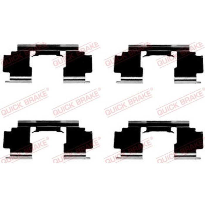 Quick Brake Montagesatz für Bremsbeläge 109-1276