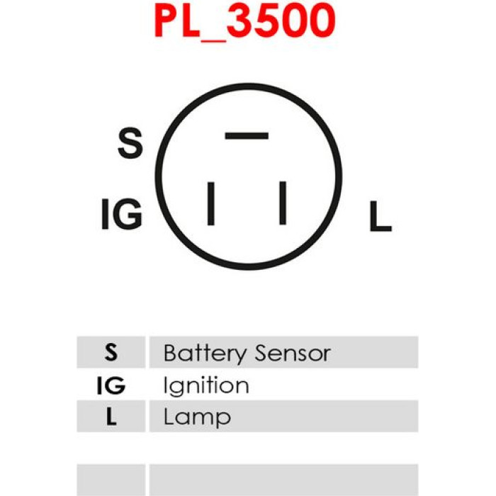 AS-PL Lichtmaschinenregler ARE6020 AS-PL Lichtmaschinenregler ARE6020
