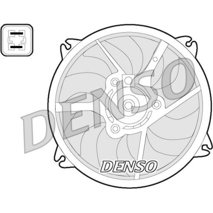 Denso Kühlerlüfter DER21016 Denso Kühlerlüfter DER21016