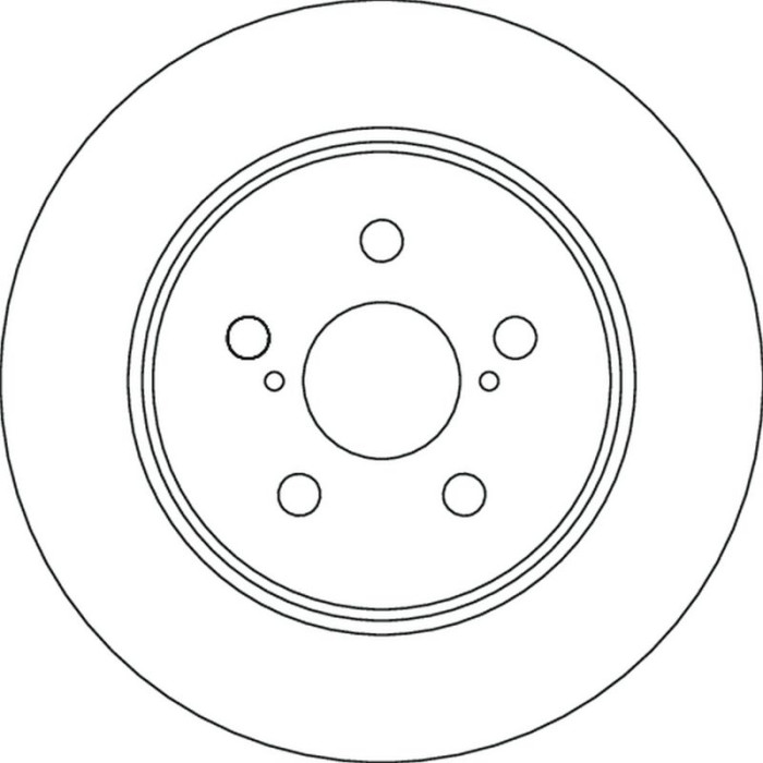 TRW Bremsscheibe DF6828 TRW Bremsscheibe DF6828