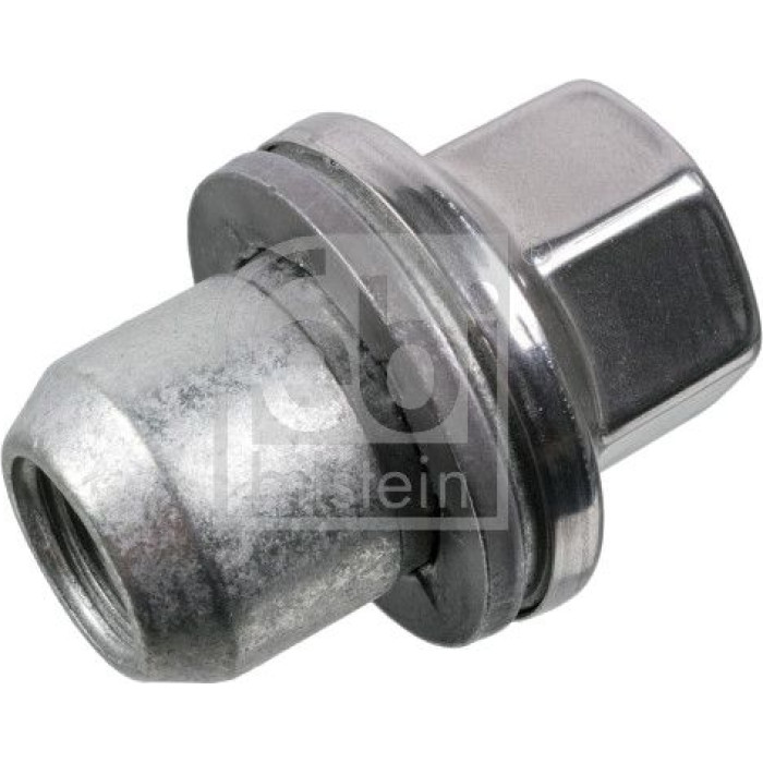 febi bilstein 102630 Radmutter – M14 x 1,5, Flachbund, SW 22 mm, Höhe 46 mm febi bilstein 102630 Radmutter – M14 x 1,5, Flachbund, SW 22 mm, Höhe 46 mm