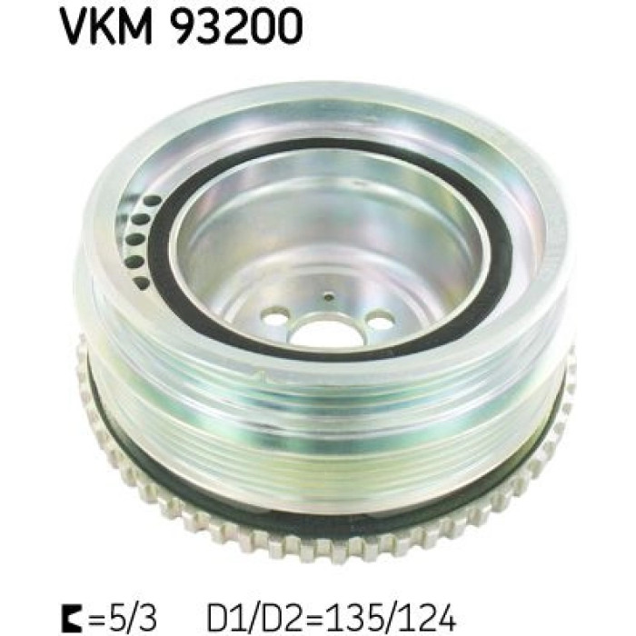 SKF Kurbelwellenriemenscheibe VKM 93200 SKF Kurbelwellenriemenscheibe VKM 93200
