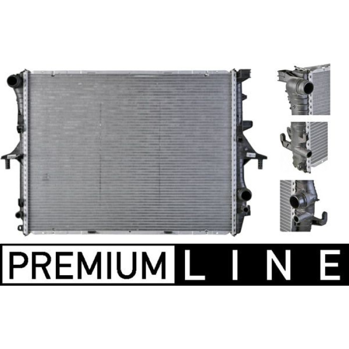 CR 568 000P MAHLE Motorkühler / Wasserkühler CR 568 000P, Automatikgetriebe, Netz 710 x 551 x 40 mm – u. a. für VW Touareg (7LA, 7L6, 7L7), Audi Q7 (4LB) – OE Nummer 7L6 121 253 - l CR 568 000P MAHLE Motorkühler / Wasserkühler CR 568 000P, Automatikgetriebe, Netz 710 x 551 x 40 mm – u. a. für VW Touareg (7LA, 7L6, 7L7), Audi Q7 (4LB) – OE Nummer 7L6 121 253 - l