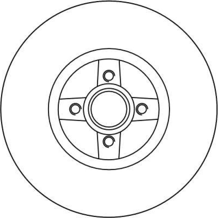 TRW Bremsscheibe DF4272 TRW Bremsscheibe DF4272