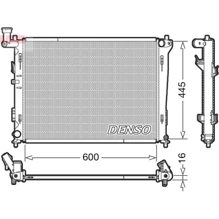 Denso Motorkühler DRM41004 Denso Motorkühler DRM41004