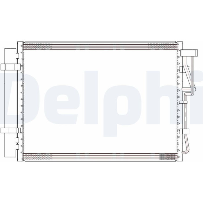 Delphi Klimakondensator CF20303 Delphi Klimakondensator CF20303