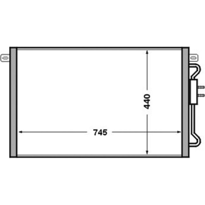 MAHLE Kondensator, Klimaanlage AC 513 000S MAHLE Kondensator, Klimaanlage AC 513 000S