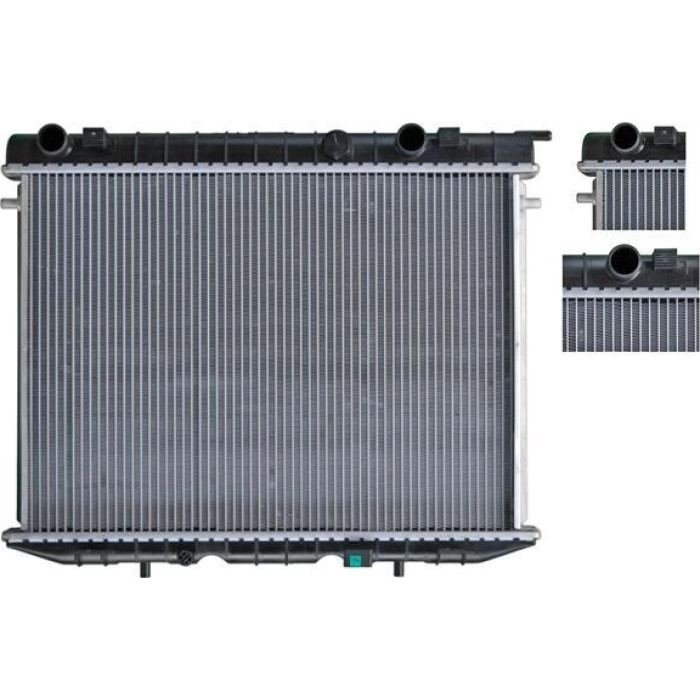 MAHLE Kühler, Motorkühlung CR 208 000S MAHLE Kühler, Motorkühlung CR 208 000S