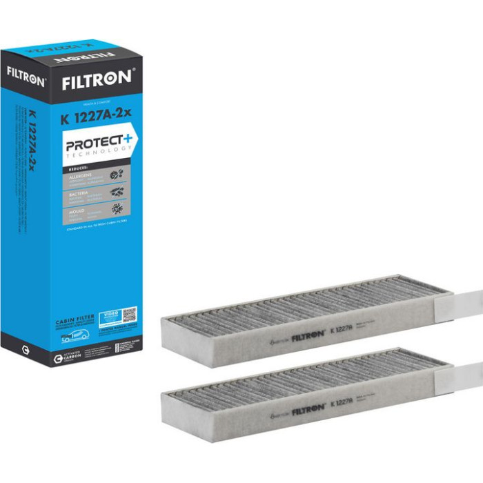 K 1227A-2x Filtron Innenraumfilter K 1227A-2x