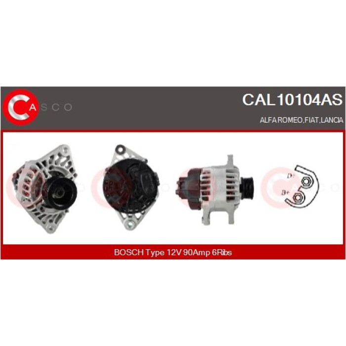 CASCO Generator CAL10104AS CASCO Generator CAL10104AS