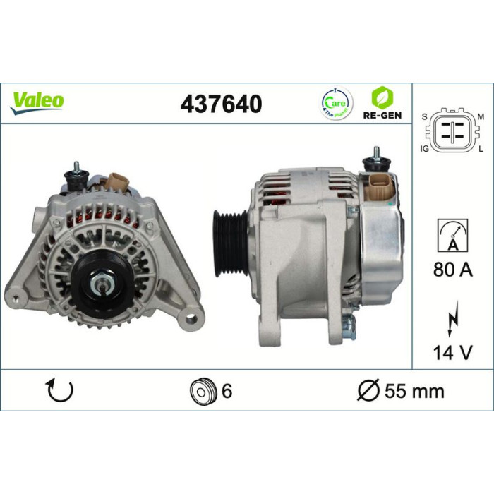 Valeo Lichtmaschine 437640 Valeo Lichtmaschine 437640