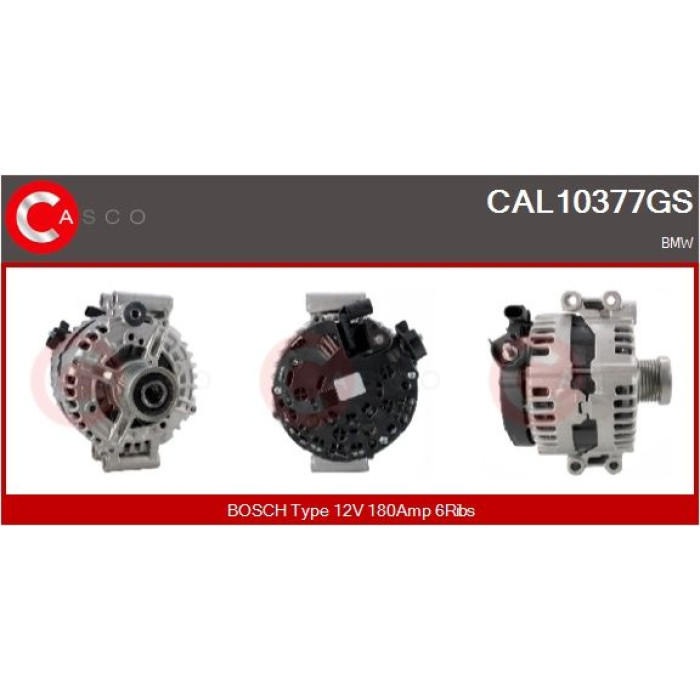CASCO Generator CAL10377GS CASCO Generator CAL10377GS