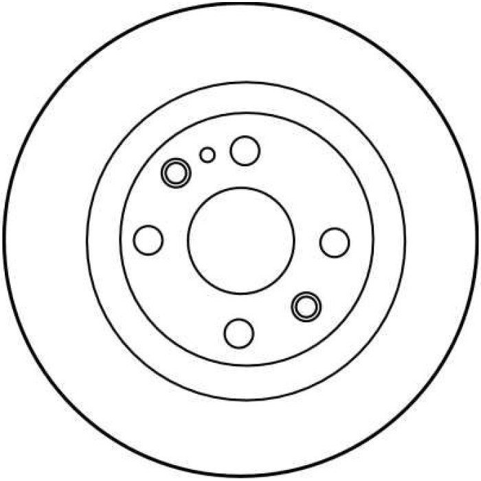 TRW Bremsscheibe Mazda T. Mx-3 DF2703 TRW Bremsscheibe Mazda T. Mx-3 DF2703