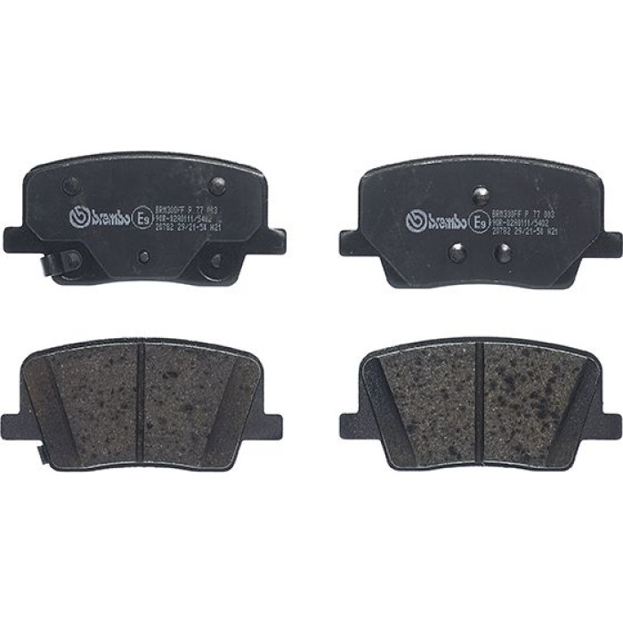 BREMBO Bremsklötze HA P 77 003 BREMBO Bremsklötze HA P 77 003