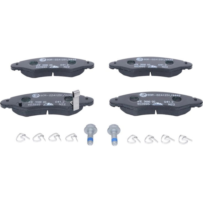ATE Bremsbelagsatz Suzuki Vorderachse Ignis 1.3-1.5 00 13.0460-3995.2 ATE Bremsbelagsatz Suzuki Vorderachse Ignis 1.3-1.5 00 13.0460-3995.2