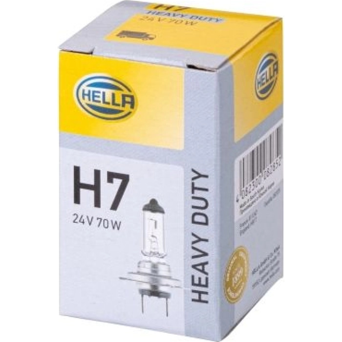 8GH 007 157-241 HELLA Halogenlampe H7 24 V 70 W Sockel PX26d Heavy Duty – 8GH 007 157-241 8GH 007 157-241 HELLA Halogenlampe H7 24 V 70 W Sockel PX26d Heavy Duty – 8GH 007 157-241