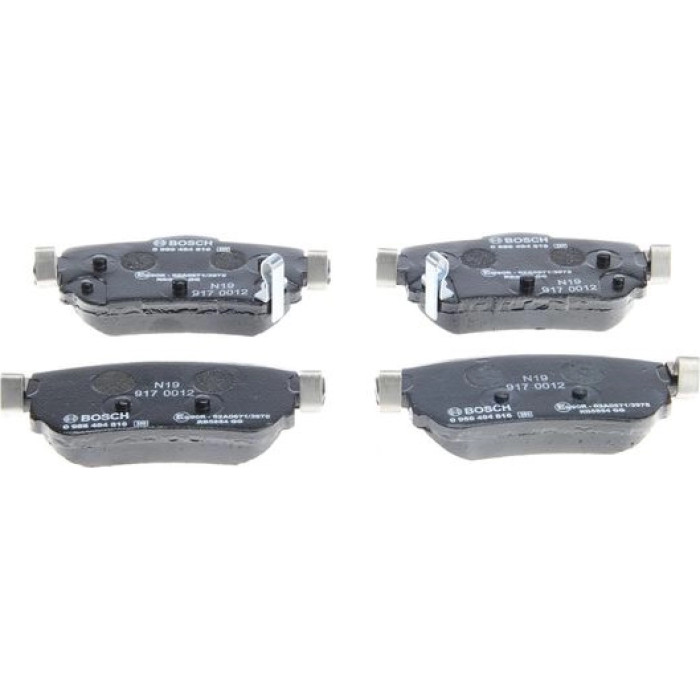 Bosch Bremsbelagsatz Hinterachse 0 986 494 816 Bosch Bremsbelagsatz Hinterachse 0 986 494 816