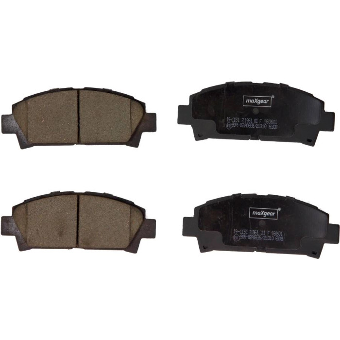 19-1151 MAXGEAR Bremsbelagsatz 19-1151 Toyota Avensis 97-/Carina E 94 19-1151 MAXGEAR Bremsbelagsatz 19-1151 Toyota Avensis 97-/Carina E 94