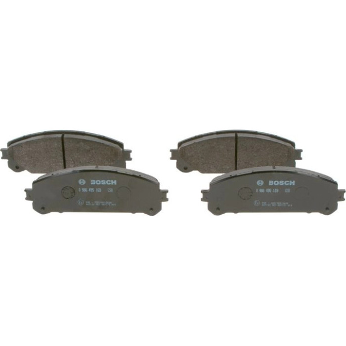 Bosch Bremsbelagsatz 0 986 495 169 Bosch Bremsbelagsatz 0 986 495 169