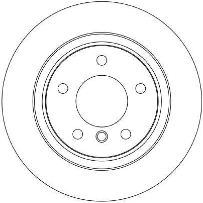 TRW Bremsscheibe BMW E46 98 DF4069 TRW Bremsscheibe BMW E46 98 DF4069