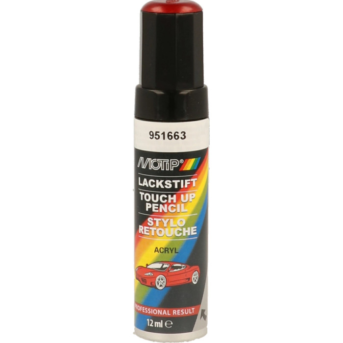 MoTip Lackstift Kompakt rot metallic 12ml 951663 MoTip Lackstift Kompakt rot metallic 12ml 951663