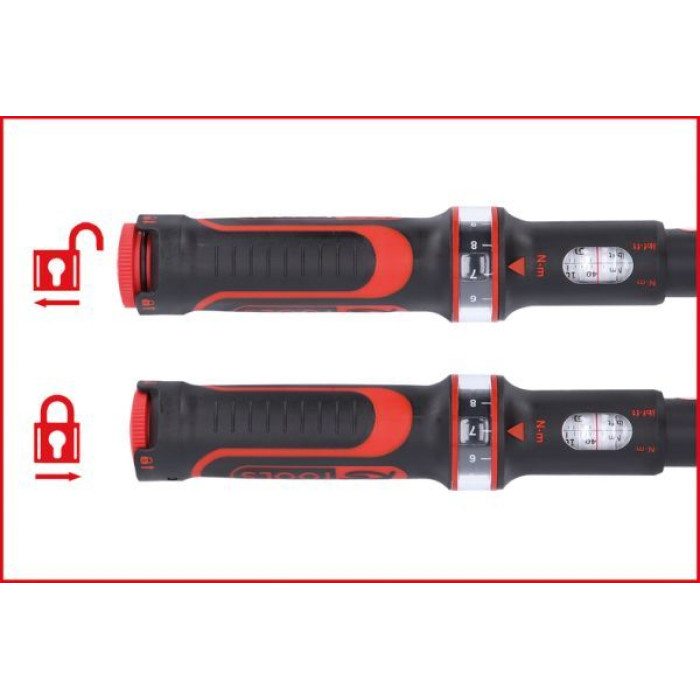 KS TOOLS ERGOTORQUE®Präzisions-Drehmomentschlüssel mit umschaltbarem Ratschenkopf 516.1532 KS TOOLS ERGOTORQUE®Präzisions-Drehmomentschlüssel mit umschaltbarem Ratschenkopf 516.1532