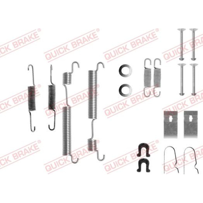 Quick Brake Montagesatz für Bremsbacken 105-0653 Quick Brake Montagesatz für Bremsbacken 105-0653