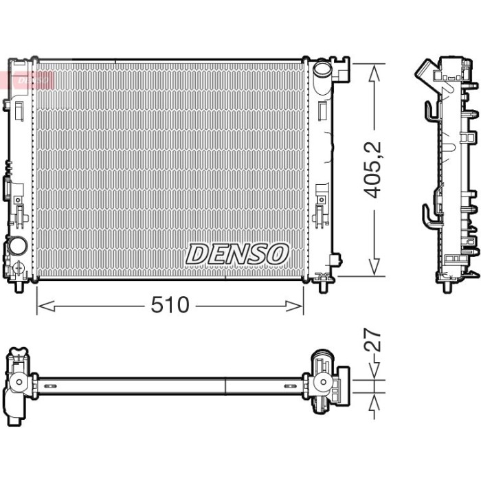 Denso Motorkühler DRM46076