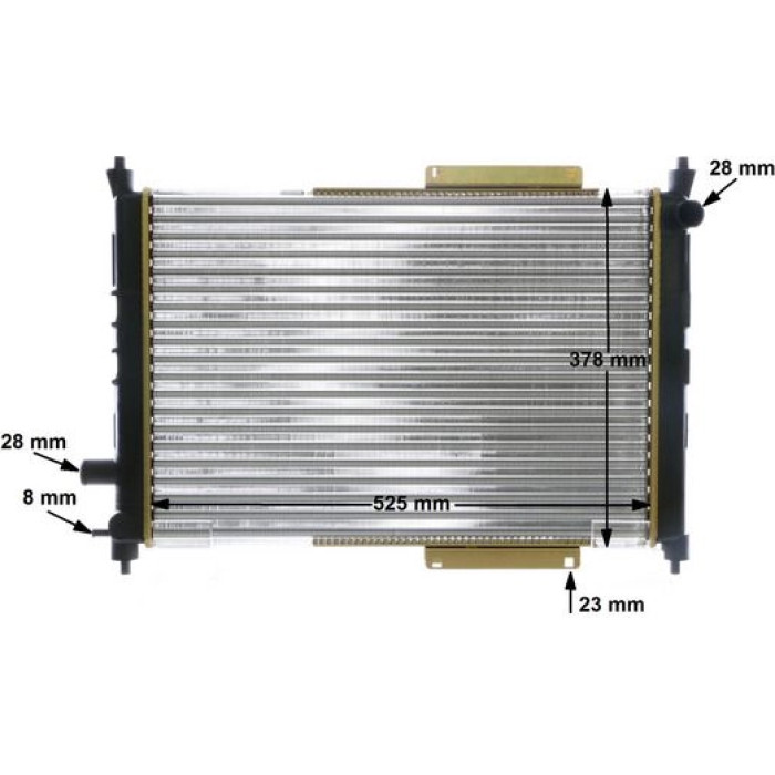 MAHLE Kühler, Motorkühlung CR 622 000S