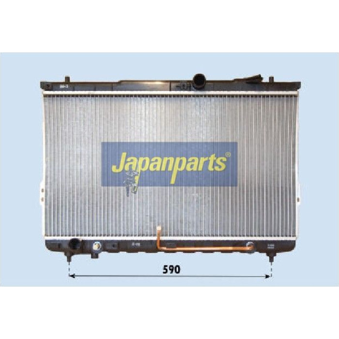 Japanparts Motorkühler RDA283090 Japanparts Motorkühler RDA283090