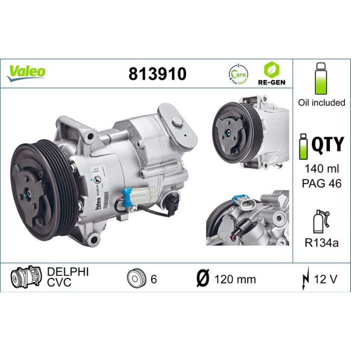 Valeo Kompressor 813910 Valeo Kompressor 813910