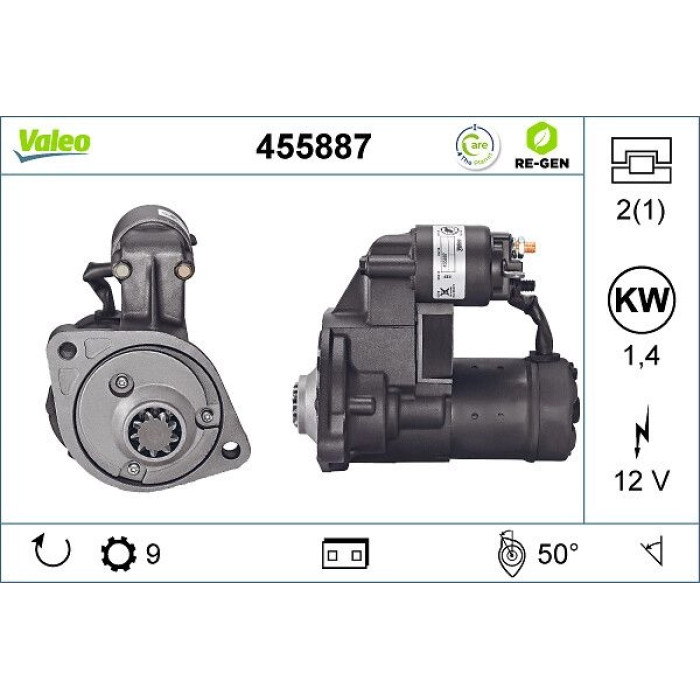 Valeo Anlasser 455887 Valeo Anlasser 455887