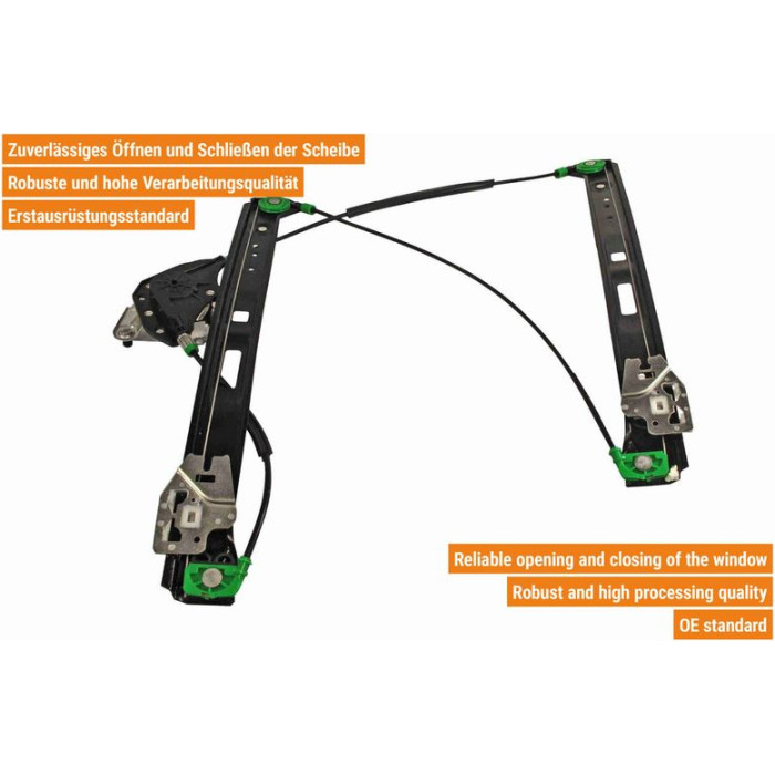 VAICO V20-0653 Fensterheber vorne links, elektrisch, ohne Motor VAICO V20-0653 Fensterheber vorne links, elektrisch, ohne Motor