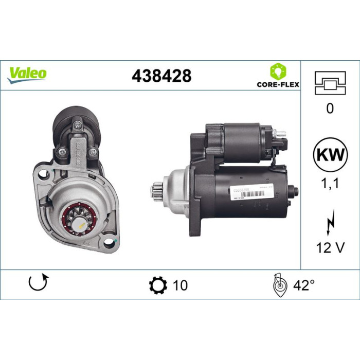 Valeo Anlasser 438428 Valeo Anlasser 438428