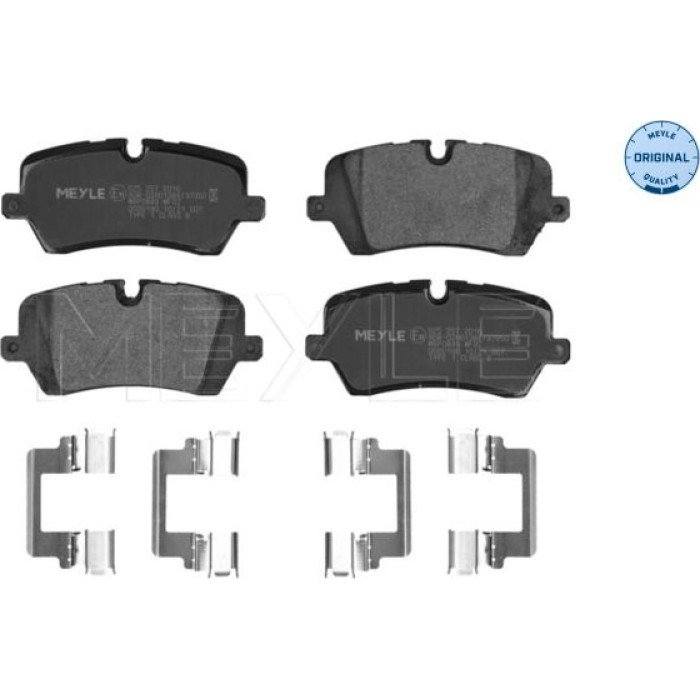 MEYLE Bremsbelagsatz Landrover Range Rover 11 252572016 MEYLE Bremsbelagsatz Landrover Range Rover 11 252572016