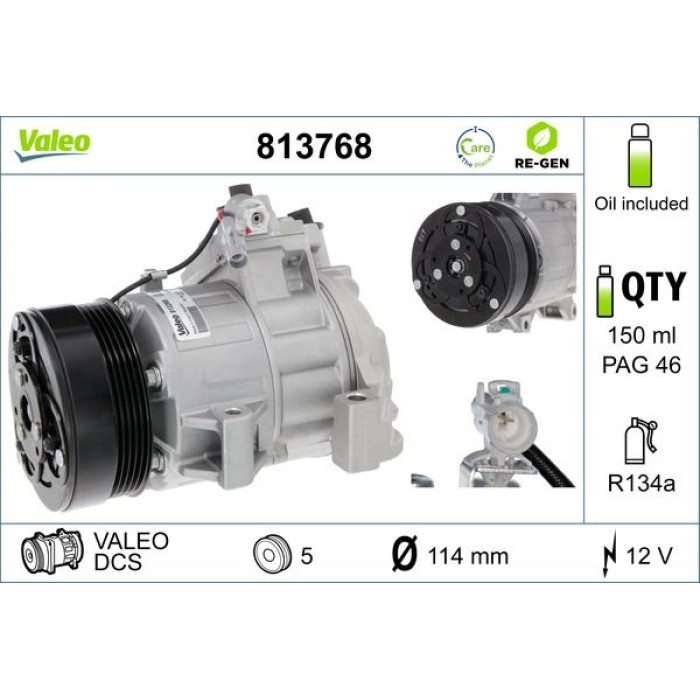 Valeo Kompressor 813768