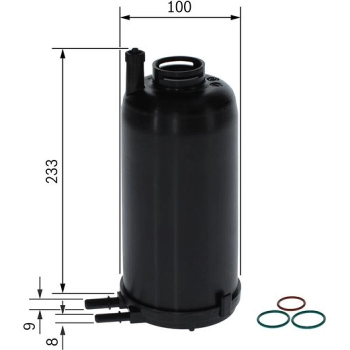 Bosch Kraftstofffilter F 026 402 045 Bosch Kraftstofffilter F 026 402 045