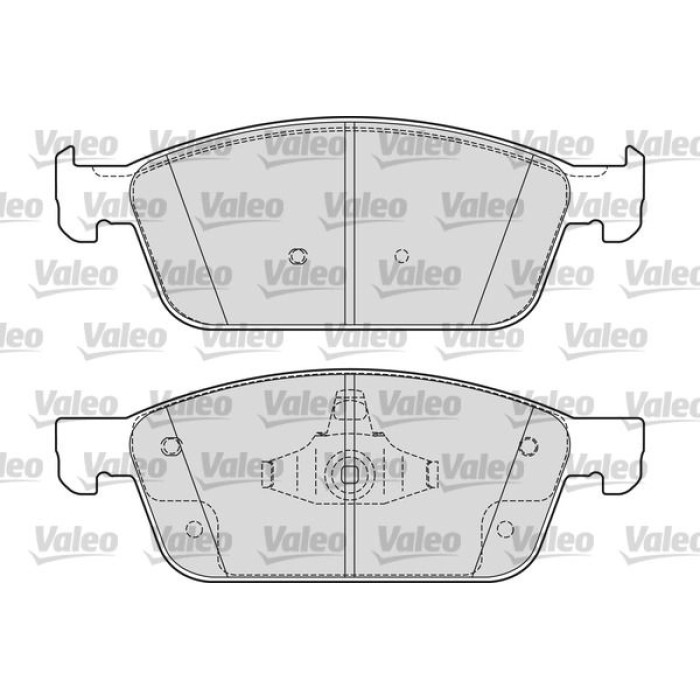 Valeo Bremsbelagsatz 601696 Valeo Bremsbelagsatz 601696