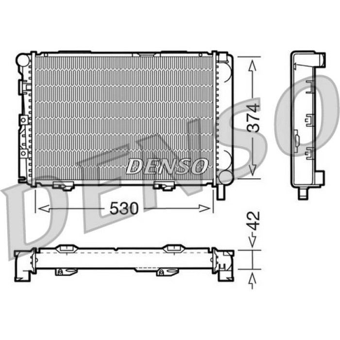 Denso Motorkühler DRM17025
