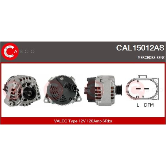CASCO Generator CAL15012AS CASCO Generator CAL15012AS