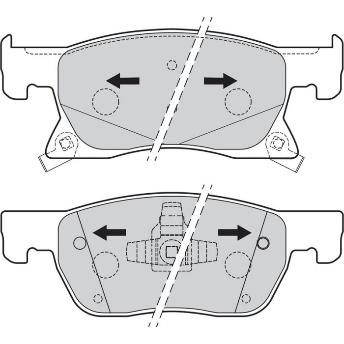Valeo Bremsbelagsatz 601502