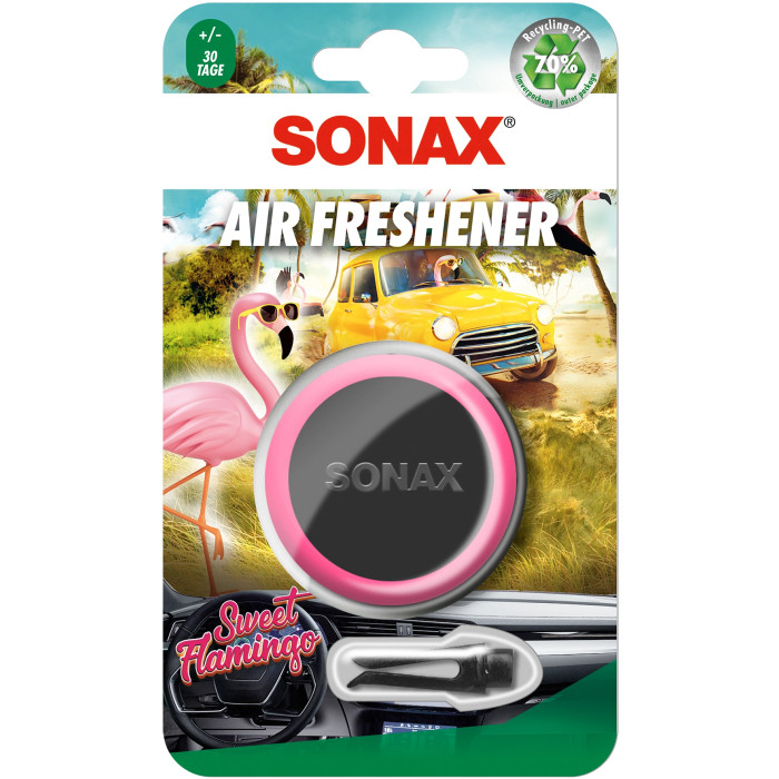Sonax Air Freshener Sweet Flamingo 1 Stück 03630410 Sonax Air Freshener Sweet Flamingo 1 Stück 03630410