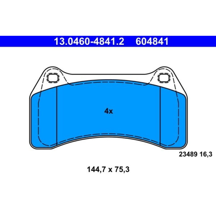 ATE Bremsbelagsatz 13.0460-4841.2