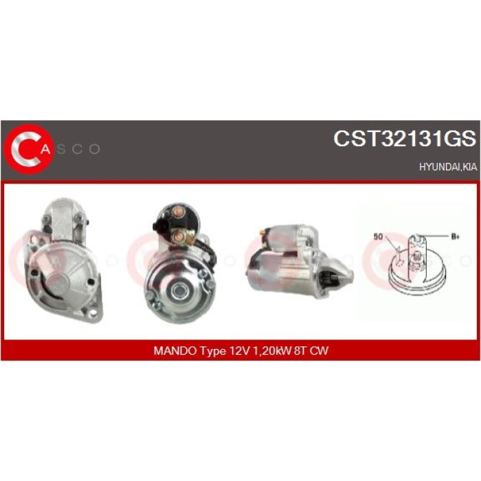 CASCO Anlasser CST32131GS CASCO Anlasser CST32131GS