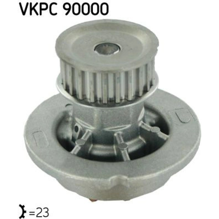 SKF Wasserpumpe / Kühlmittelpumpe VKPC 90000 SKF Wasserpumpe / Kühlmittelpumpe VKPC 90000