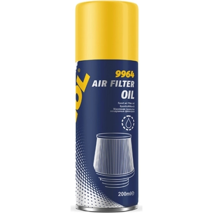 9964 MANNOL Air Filter Oil 9964 Luftfilter ÖL 200ml 9964 MANNOL Air Filter Oil 9964 Luftfilter ÖL 200ml
