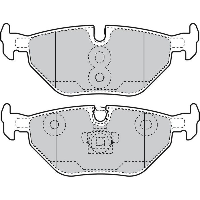 Valeo Bremsbelagsatz 598753 Valeo Bremsbelagsatz 598753