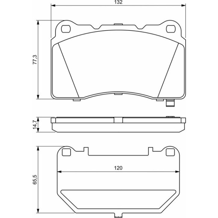 0 986 494 880 Bosch Bremsbelagsatz Vorderachse 0 986 494 880 0 986 494 880 Bosch Bremsbelagsatz Vorderachse 0 986 494 880