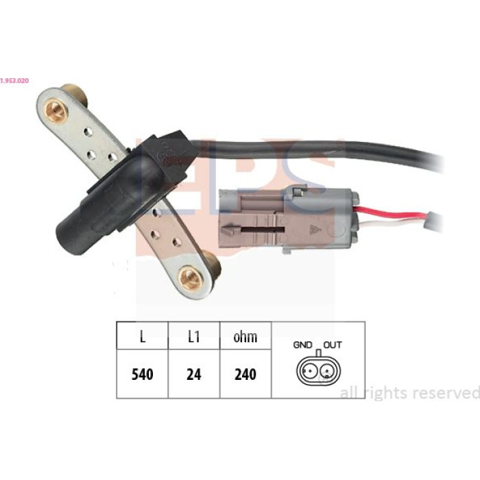 EPS Impulssensor 1.953.020 EPS Impulssensor 1.953.020